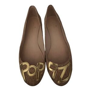 Kate Spade Pop Fizz flats, size 8